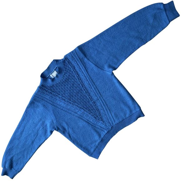 Miu Miu Sweaters - Sundazed (Germany) Vintage Cashmere Honeycomb Lace Knit Jumper : S